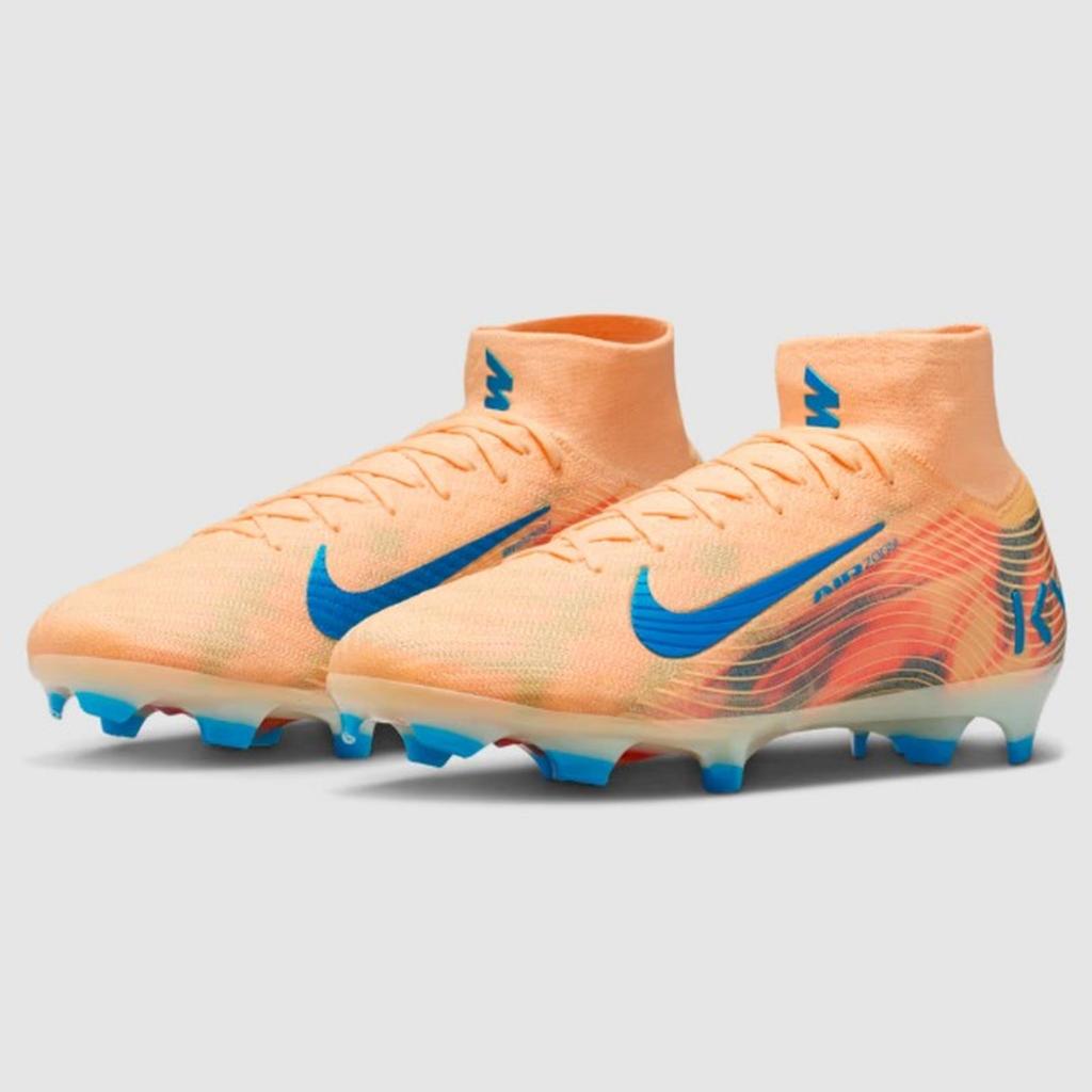 NIKE MERCURIAL SUPERFLY 10 ELITE KYLIAN MBAPPE FG MELON TINT FQ8692-801