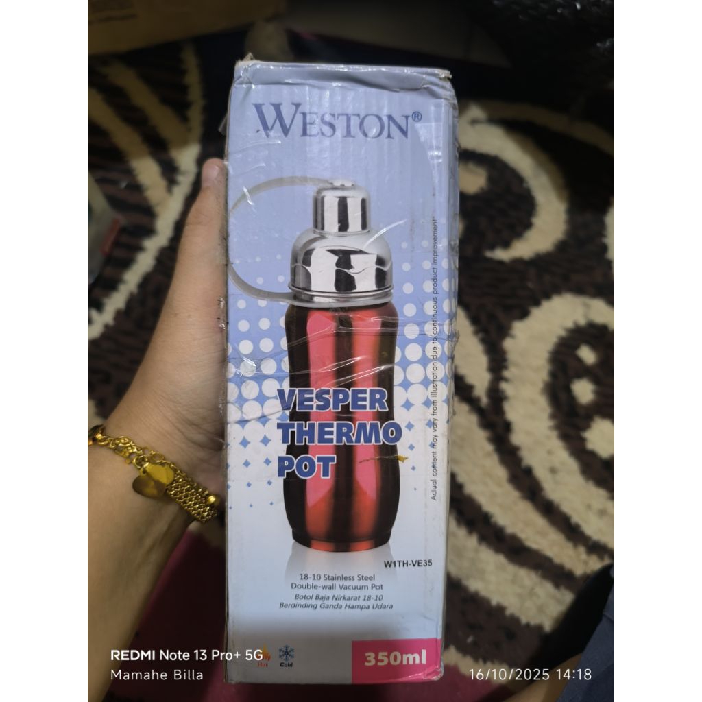 botol termos weston