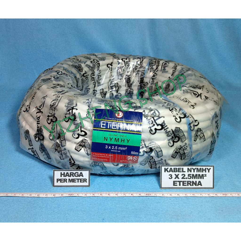 KABEL NYMHY/NYYHY (SERABUT) 3 X 2.5 ETERNA PER METER