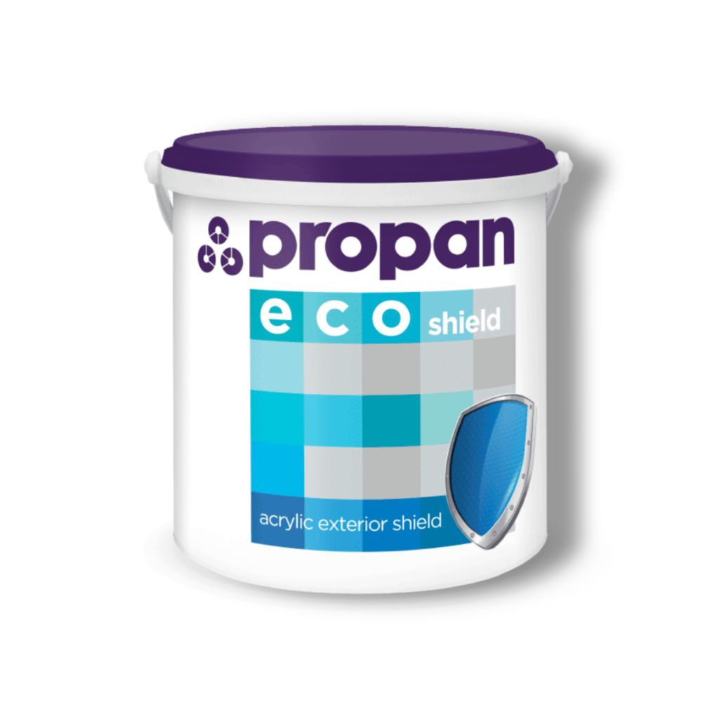 (REQUEST WARNA) PROPAN - ECOSHIELD ES-600 (5KG) / CAT TEMBOK LUAR / CAT DINDING EXTERIOR