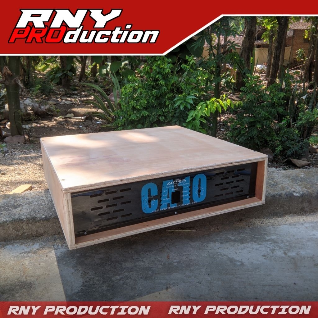 Box ca10 power amplifier /wadah ampli ca10 triplek
