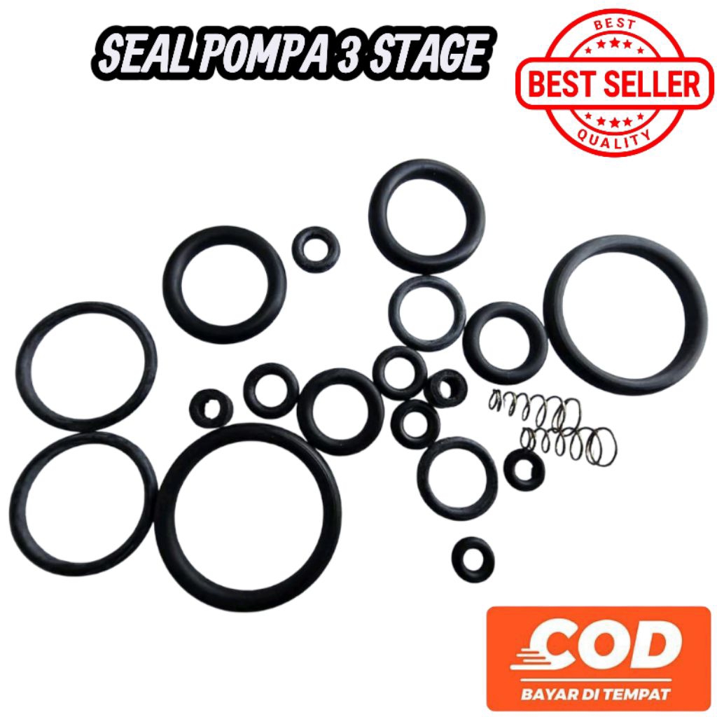 onderdil pompa pcp 3 stage  | sil pompa pcp 3 stage