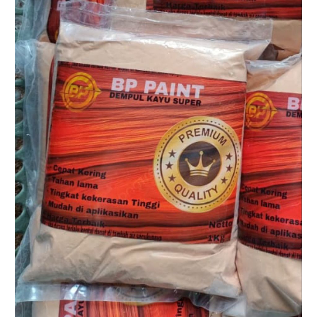 Dempul kayu dan plamir instan 1kg