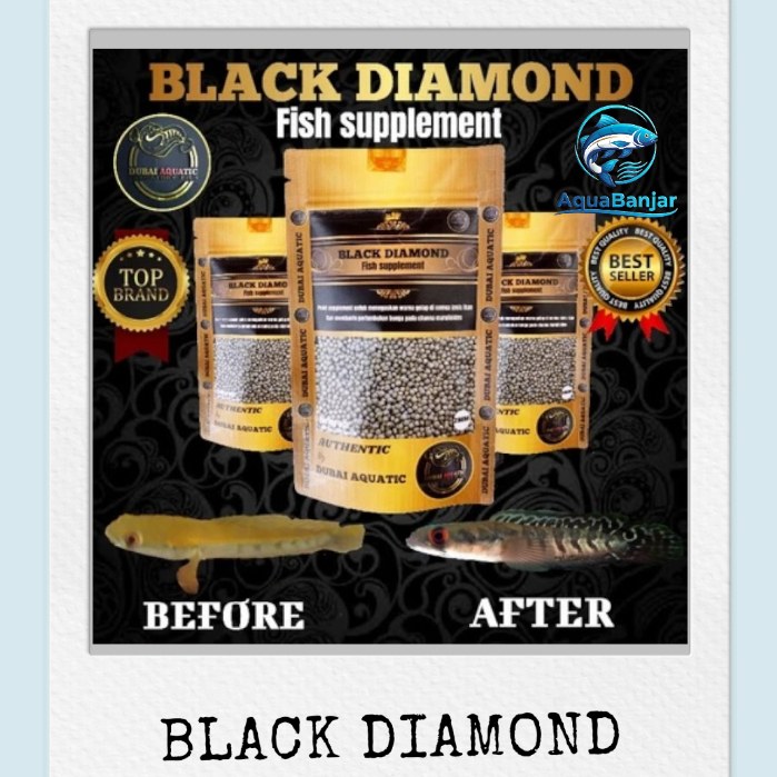 PELET BD / Pelet Black Diamond Original Dubai Aquatic