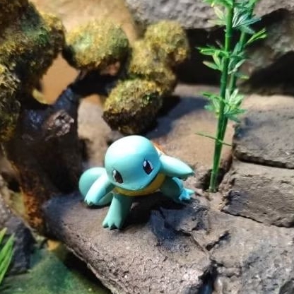 pokemon figure - squirtle - tomy