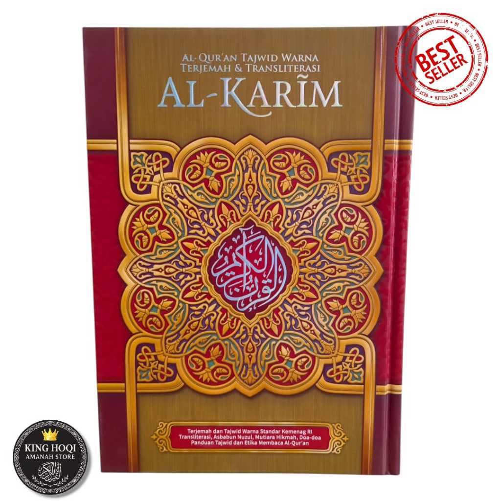 Alquran Al Karim A4 | Alquran Tajwid Warna dan Terjemahan - Alquran Latin dan Terjemah