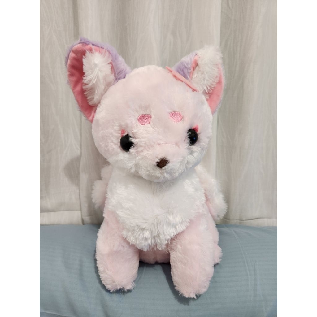 Amuse Boneka Kyubi Nine Tail Fox Rubah Ekor 9 Pink Jumbo