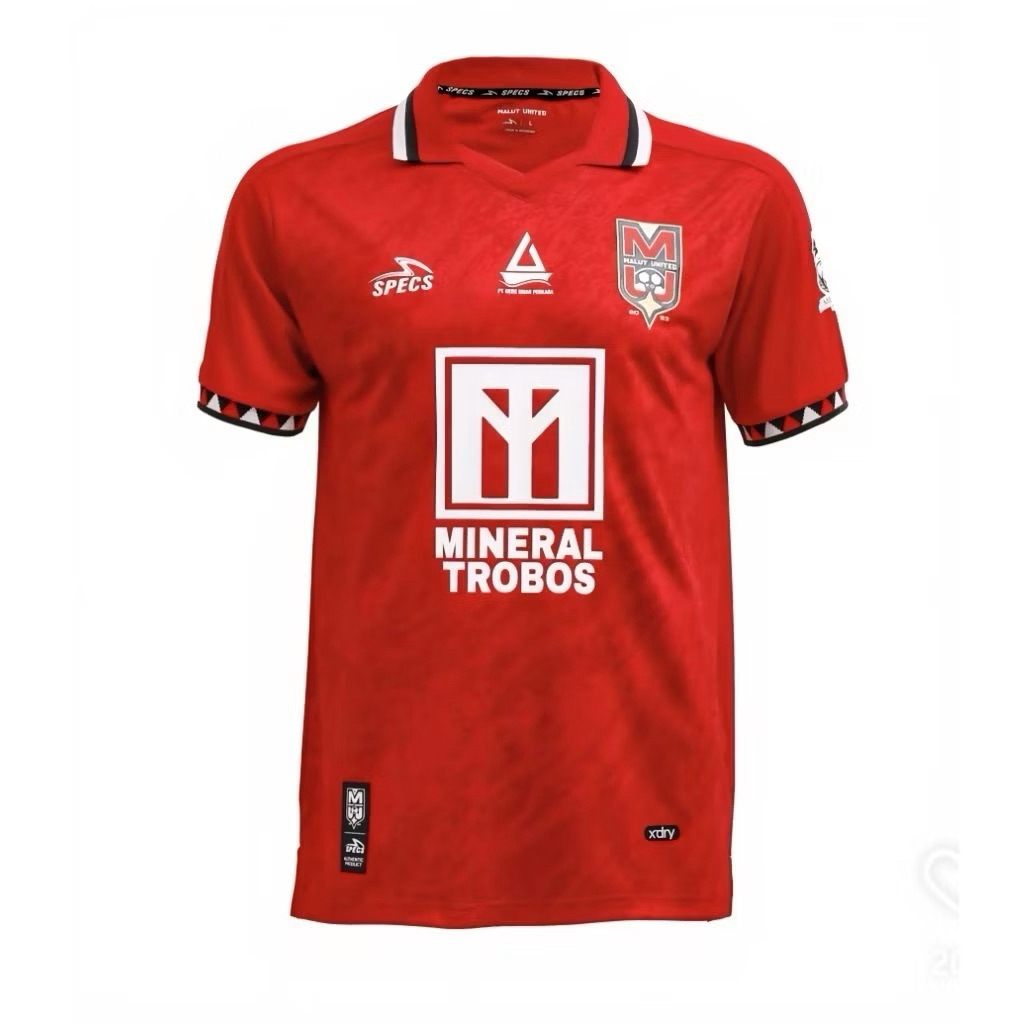 Jersey bola Malut united Home 2025 2026 Baju bola terbaru