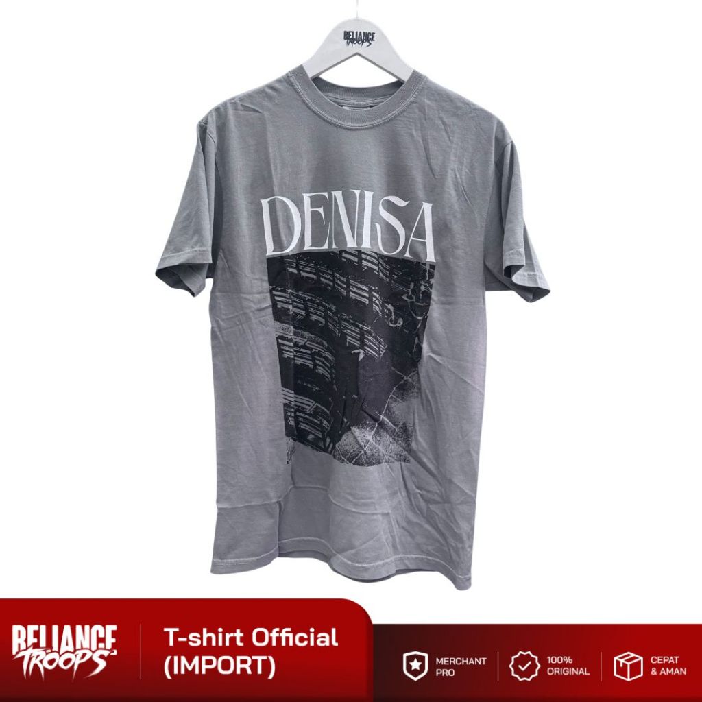 T-shirt Official | Denisa - St. Bernadette Premium Grey