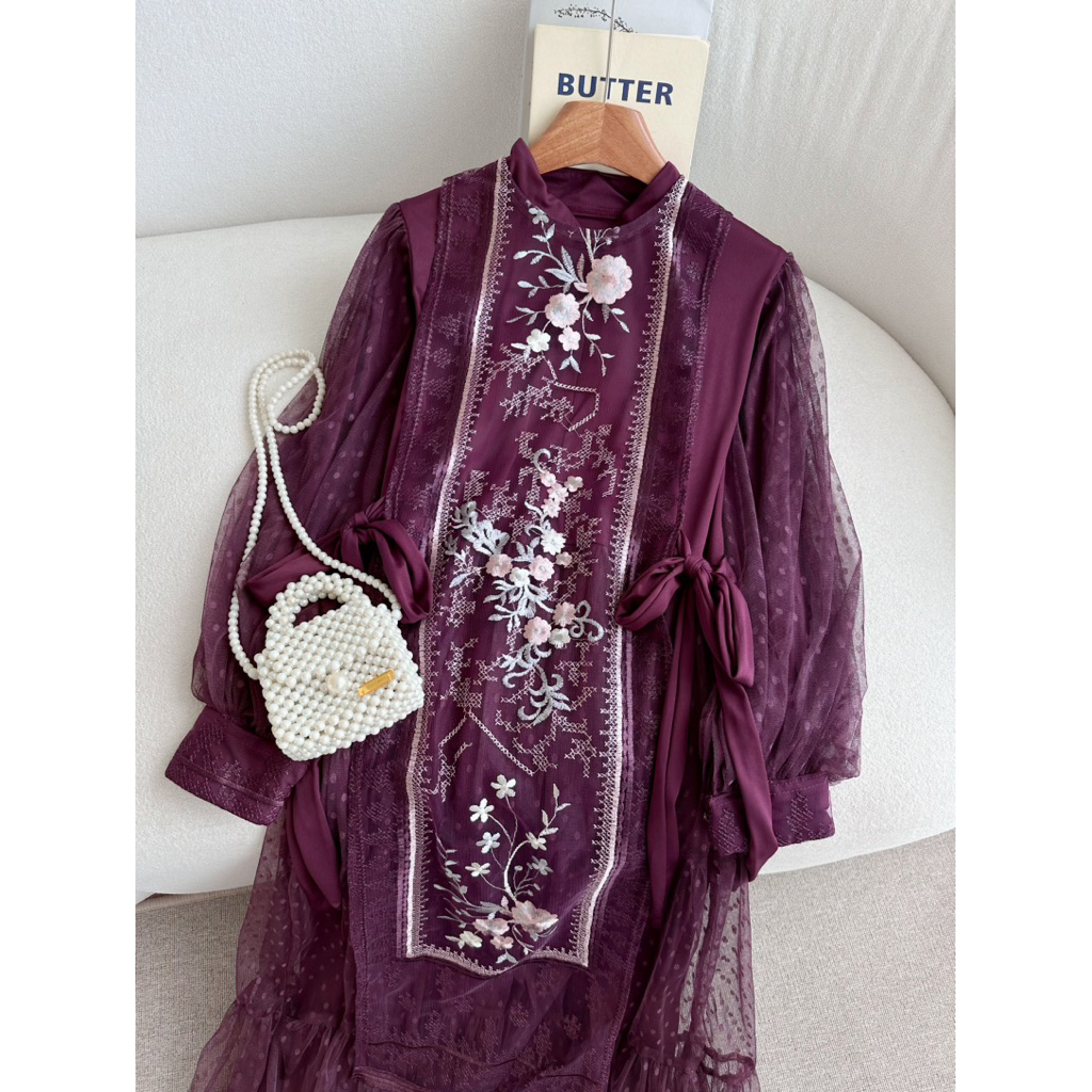 DISKON CANDY LADY SLAVINA BROCADE MAXI / GAMIS WANITA TERBARU GAMIS KONDANGAN GAMIS BRUKAT PESTA