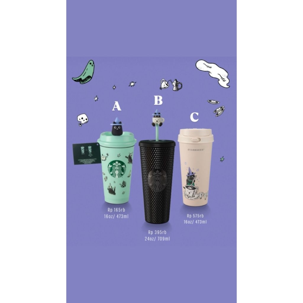 Starbucks Halloween Spooky Collection 2025
