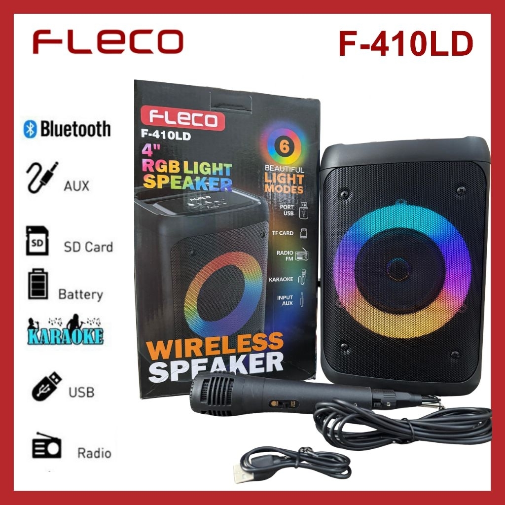 FLECO F-410LD SPEAKER BLUETOOTH