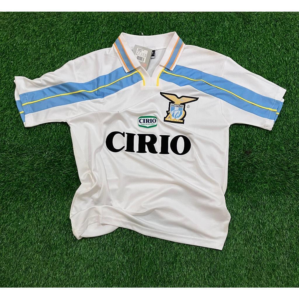 Jersey Retro Lazio Home Centenary 1999/2000 Grade AAA Classic / Jersey Bola Retro Vintage