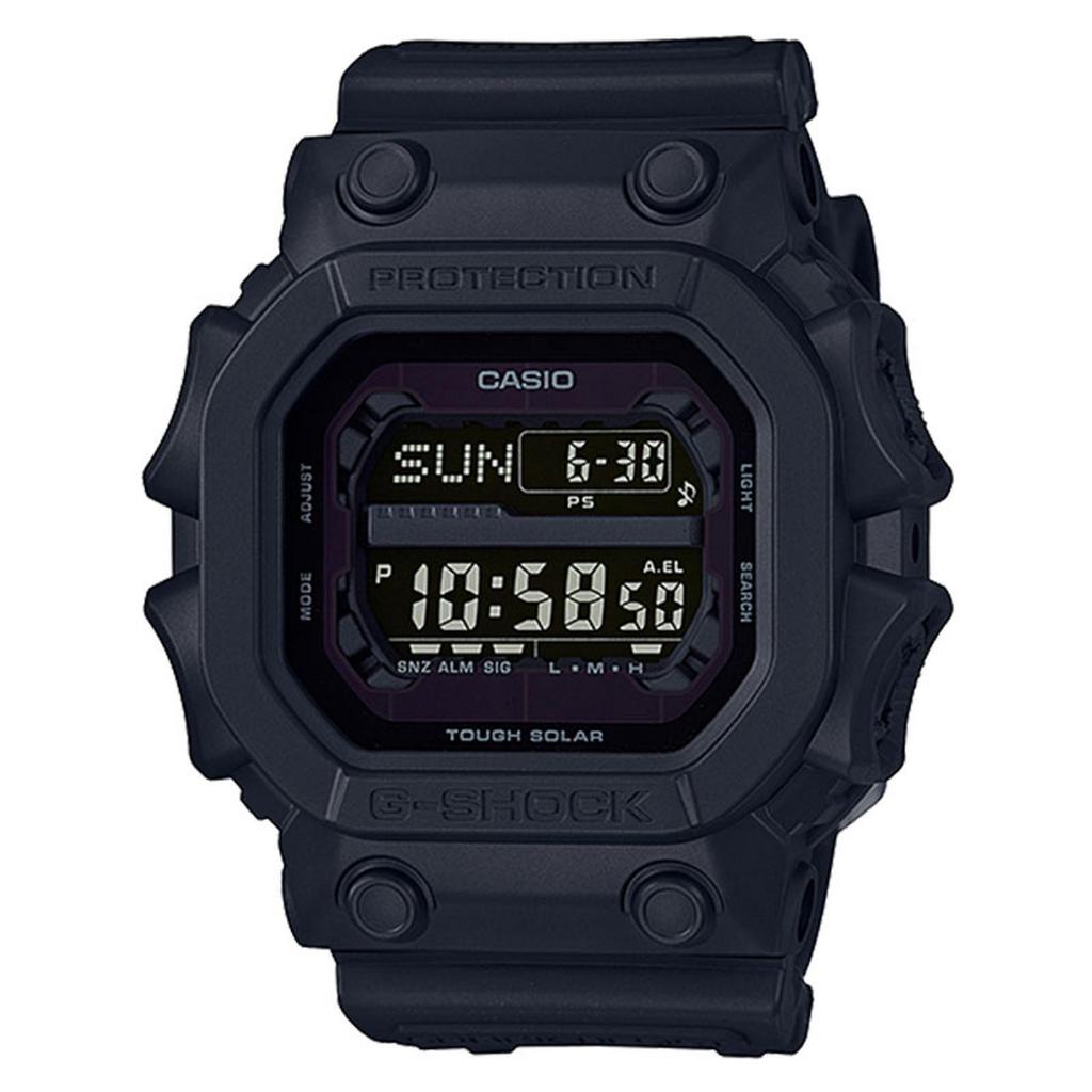 Jam Tangan Pria Casio G-Shock GX-56BB-1DR King Kong Solar Powered WR 200M Digital Dial Black Resin B