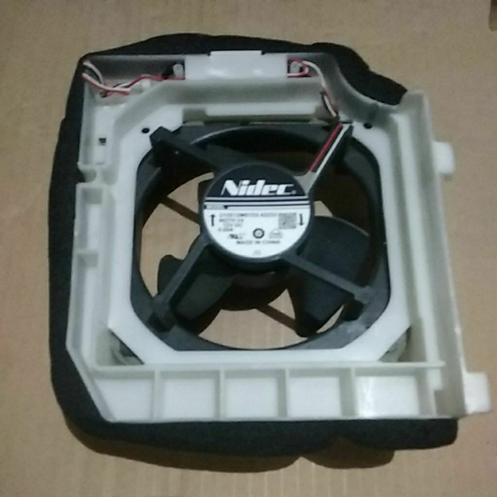 Motor fan kulkas SHARP INVERTER NIDEC DC - 12V 0,9A ORIGINAL