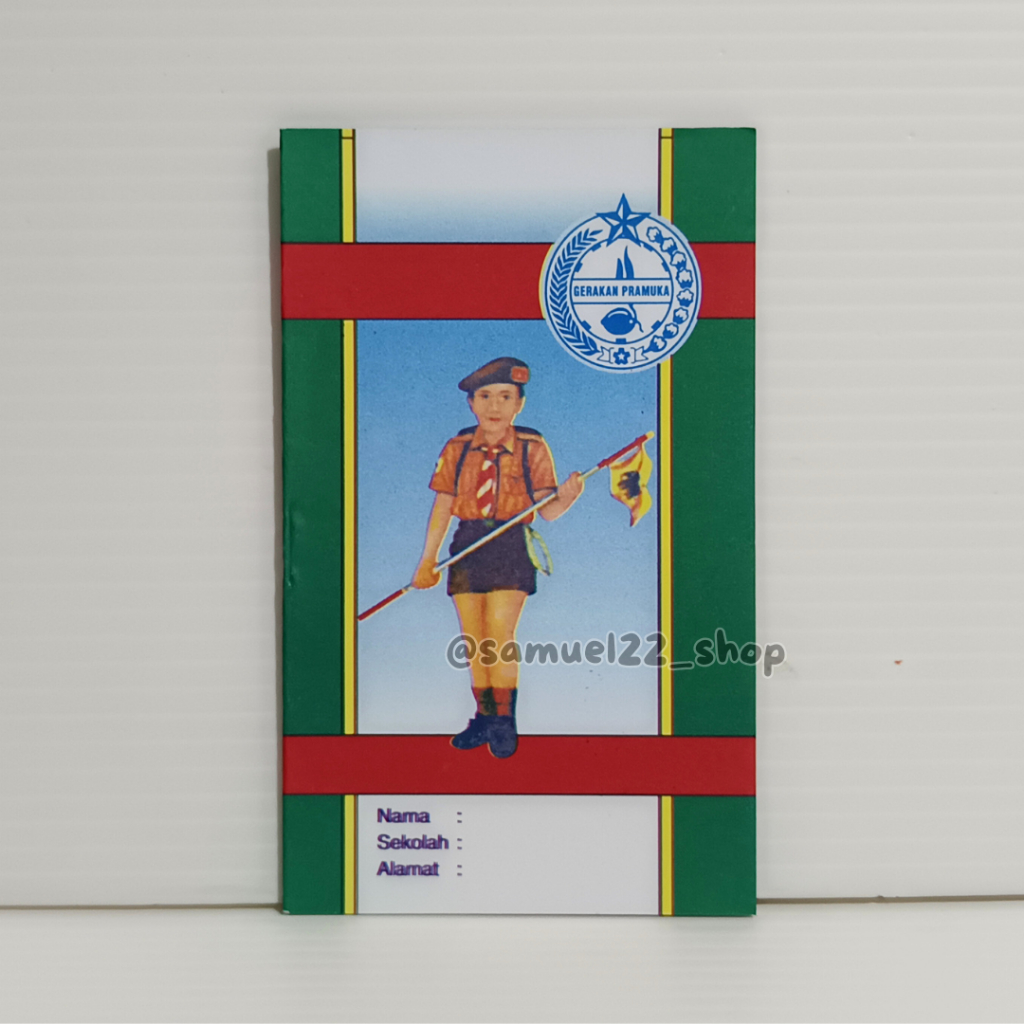 Buku Catatan Saku Pramuka Kecil Isi 10 Lembar 20 Buku