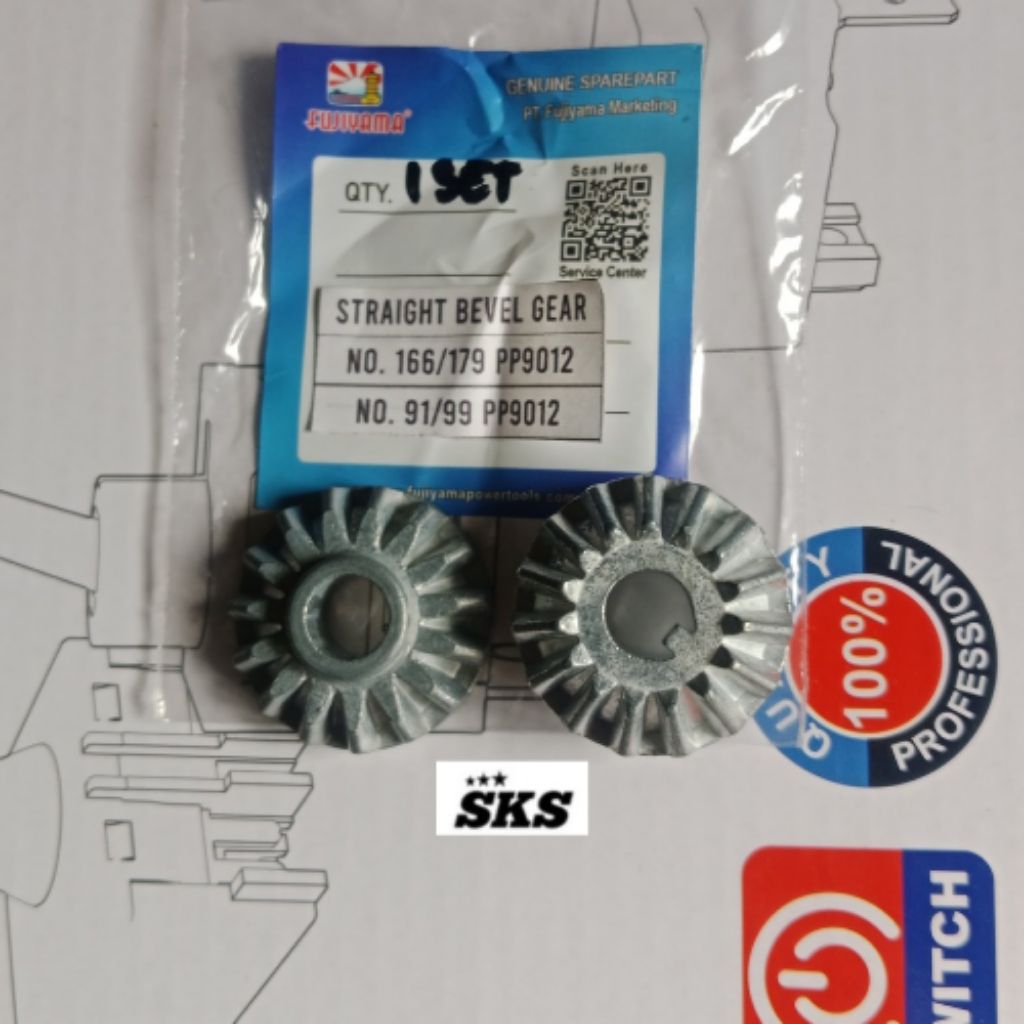 gear Fujiyama PP 9012 gir turun naik mesin serut PP 9012 Fujiyama