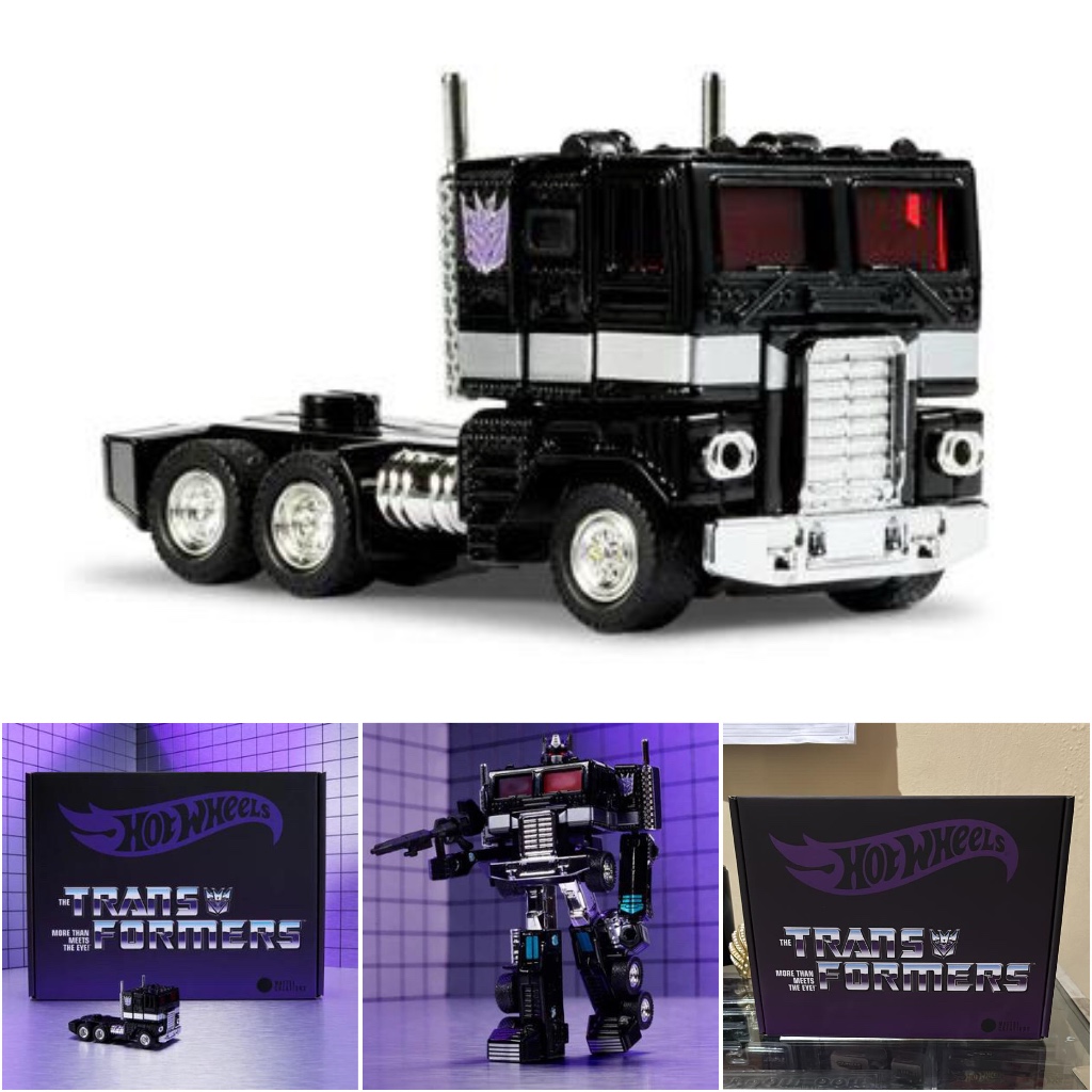 Hot Wheels RLC Transformers Nemesis Prime Red Line Club