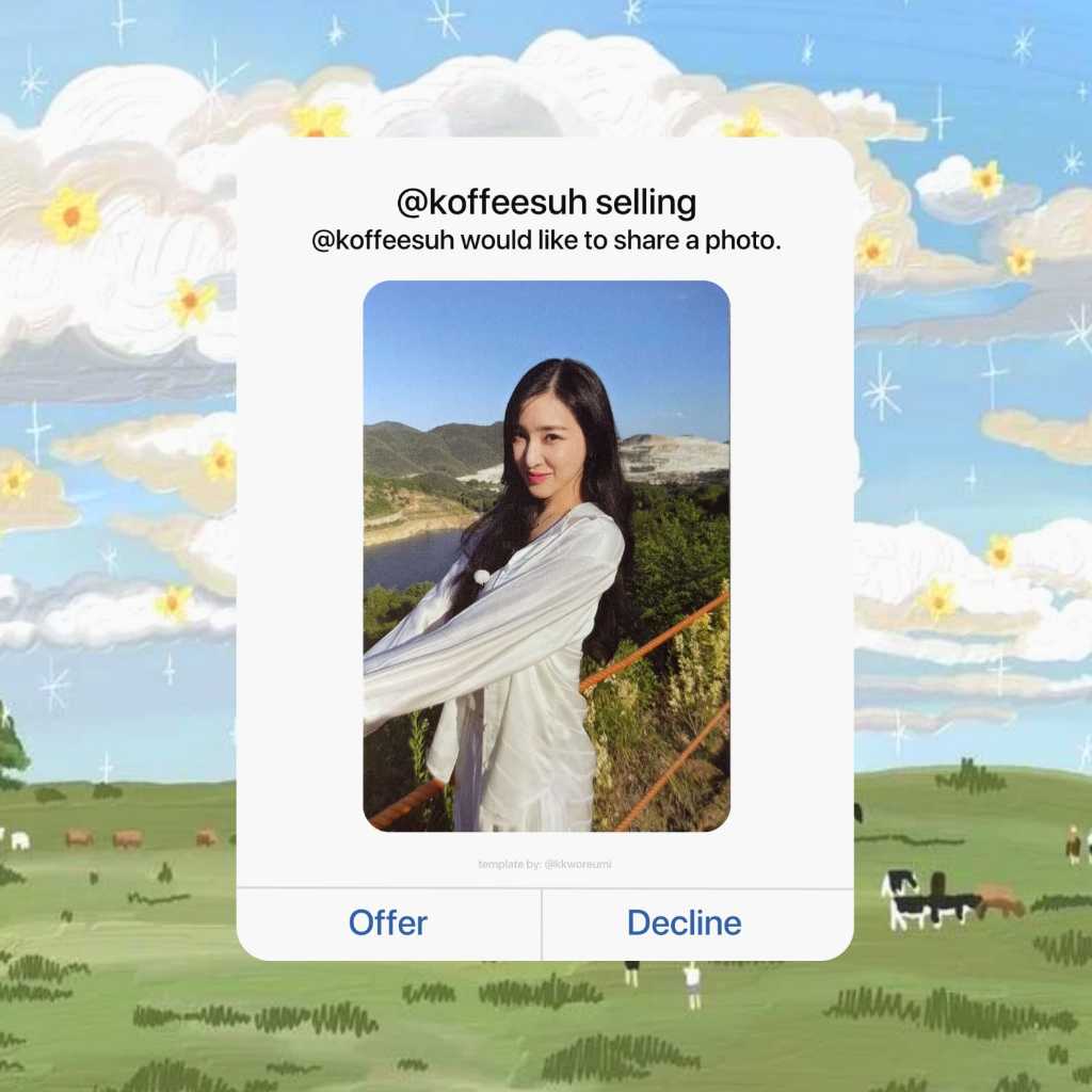 [READ DESC] Photocard SNSD Tiffany PC Girls Generation Forever 1 Deluxe Official