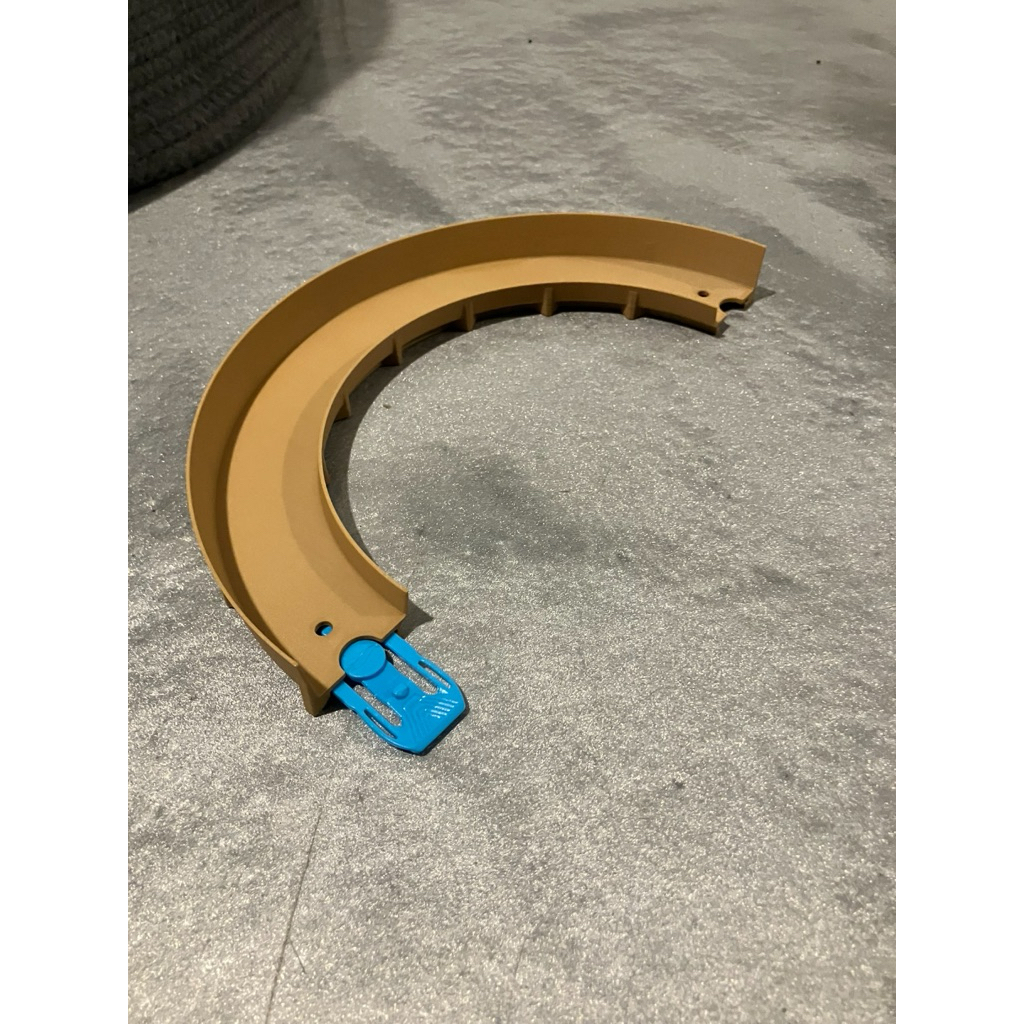 Lintasan Tikungan 180° Hot Wheels Seru + Gratis 2 Konektor Lintasan