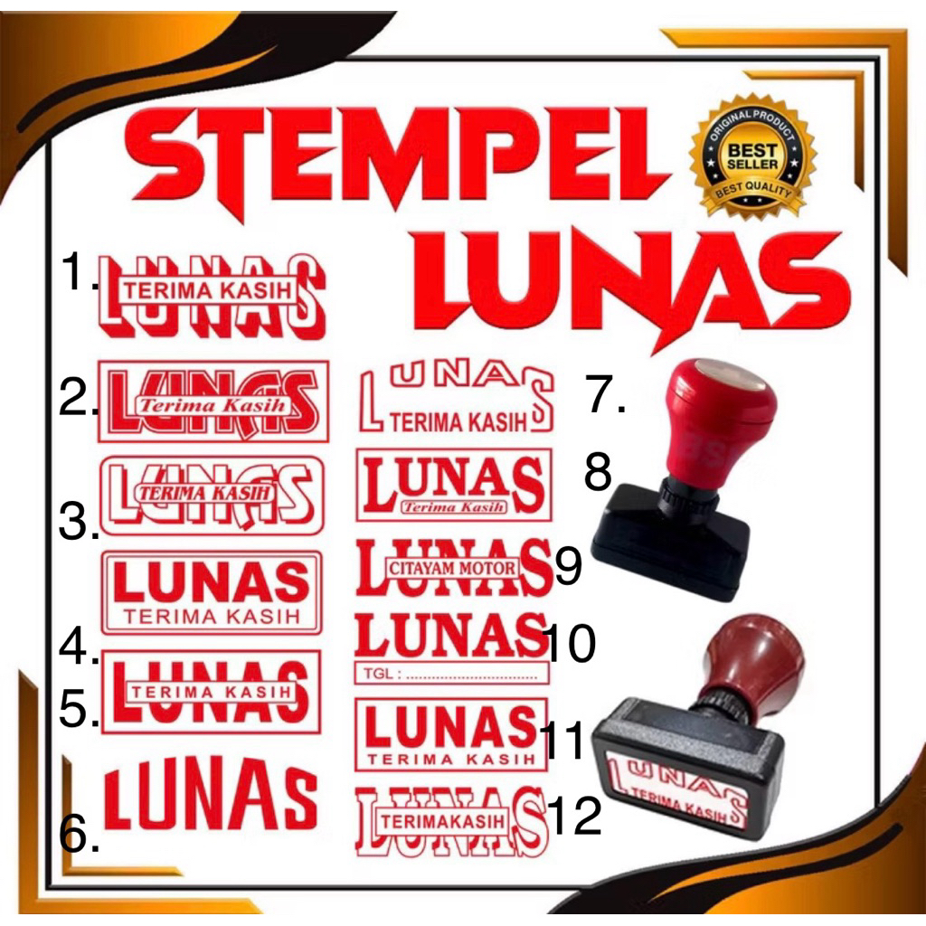Stempel Lunas Otomatis