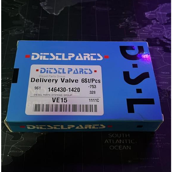 DELIVERY VALVE 146430-1420 VE 15 ISUZU 4JA1 PANTHER 2.5