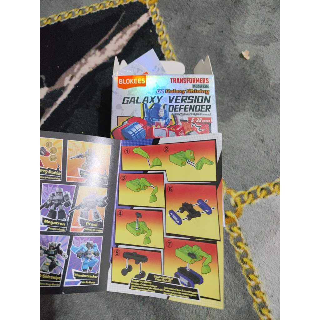 scavenger vehicle blokees GDV 01 Part Devastator