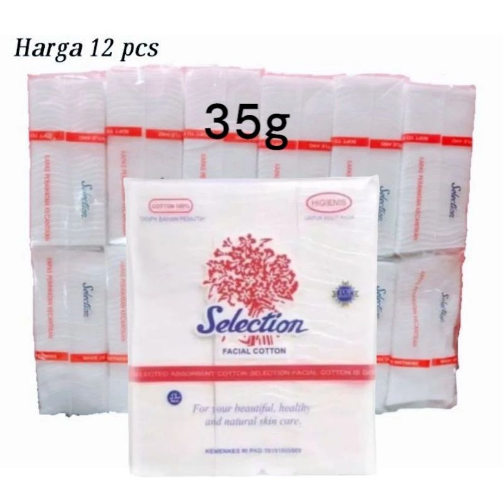 KAPAS SELECTION 1 LUSIN 35gr - ISI 12 PCS