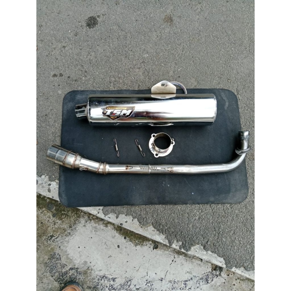 knalpot Ckd standar TSM Shogun sp Shogun kebo smash