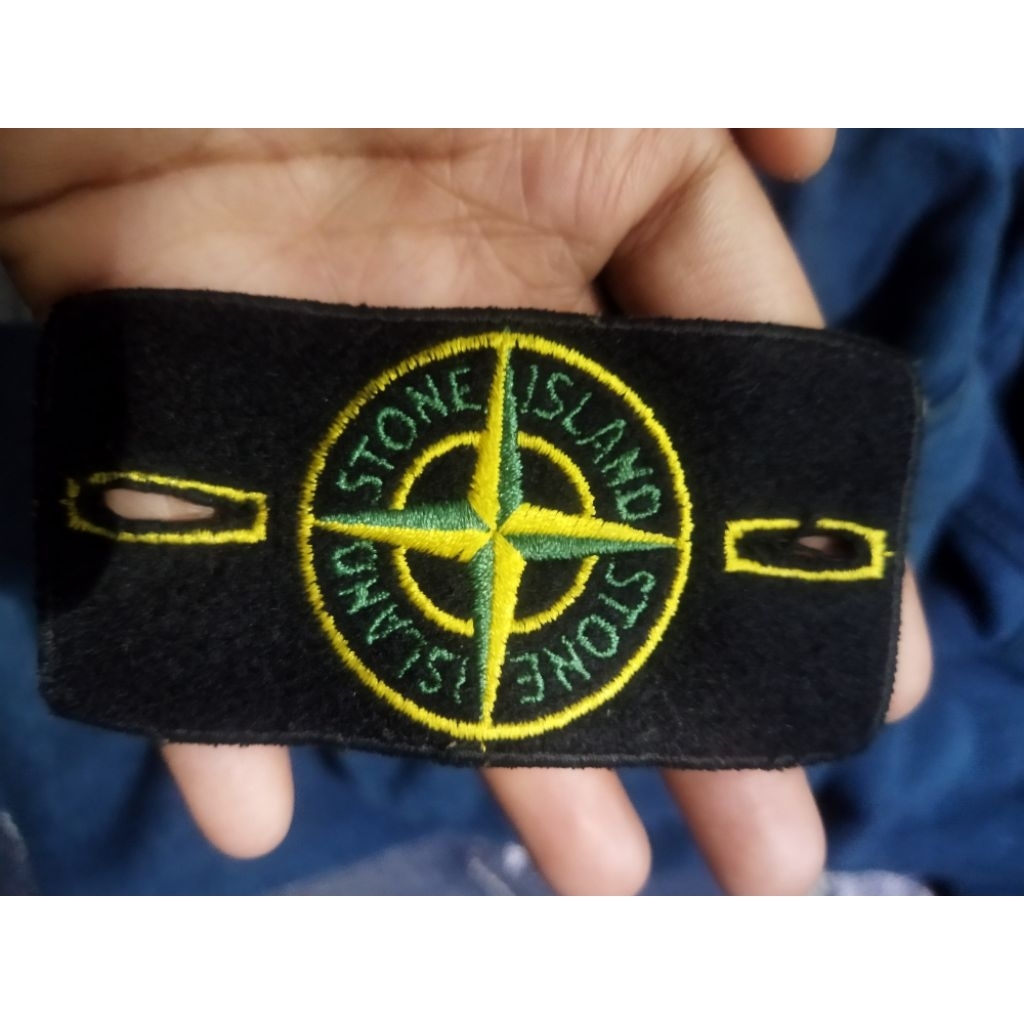 Patch + Kancing Stone Island Original
