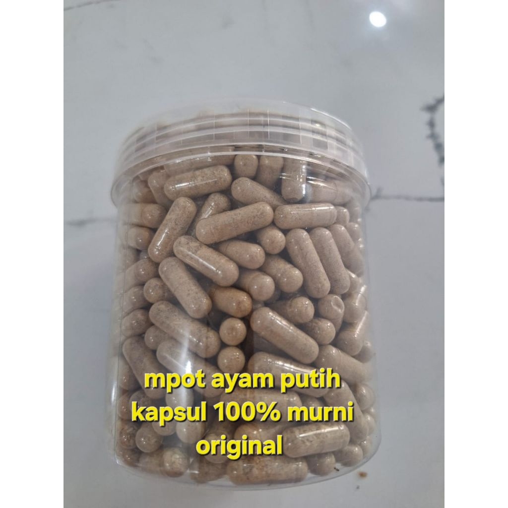 KAPSUL MPOT  EMPOT AYAM PUTIH ORIGINAL 100%