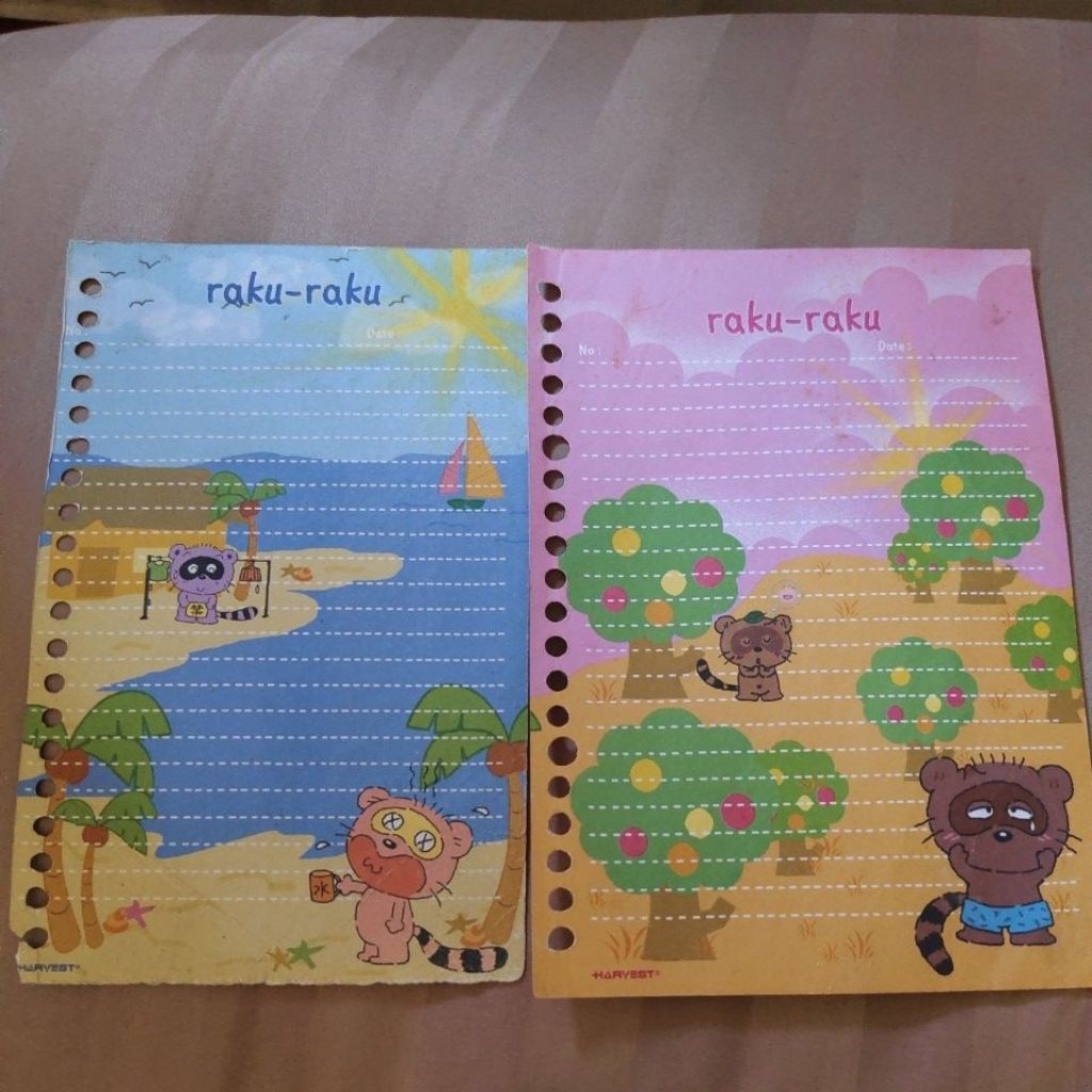 Kertas / Isi Binder Jadul A5 Harvest