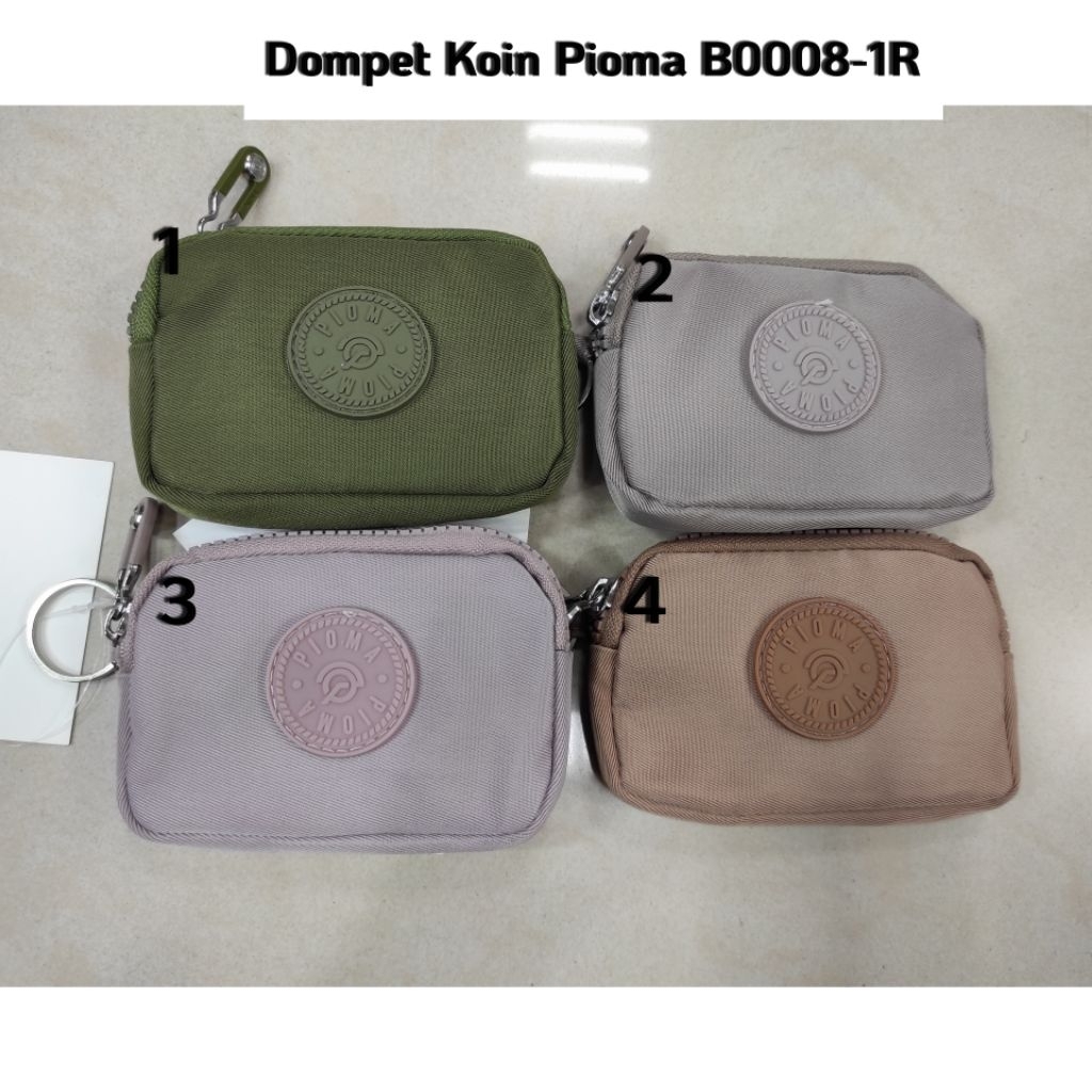 DOMPET KOIN PIOMA 1 RUANG B0008 POLOS