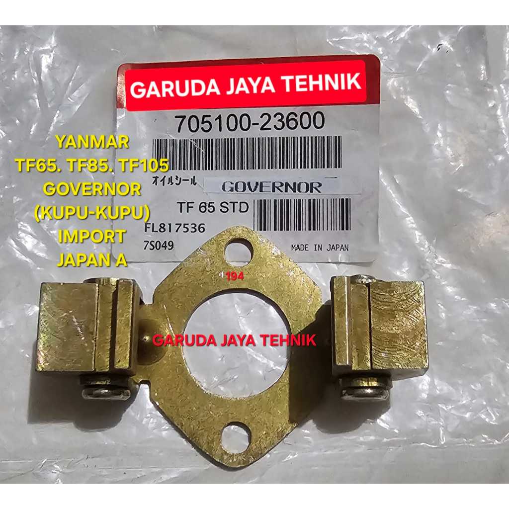 Mesin yanmar TF65 TF85 TF105. governor TF65 TF85 TF105. kupu kupu TF65 TF85 TF105. import japan A