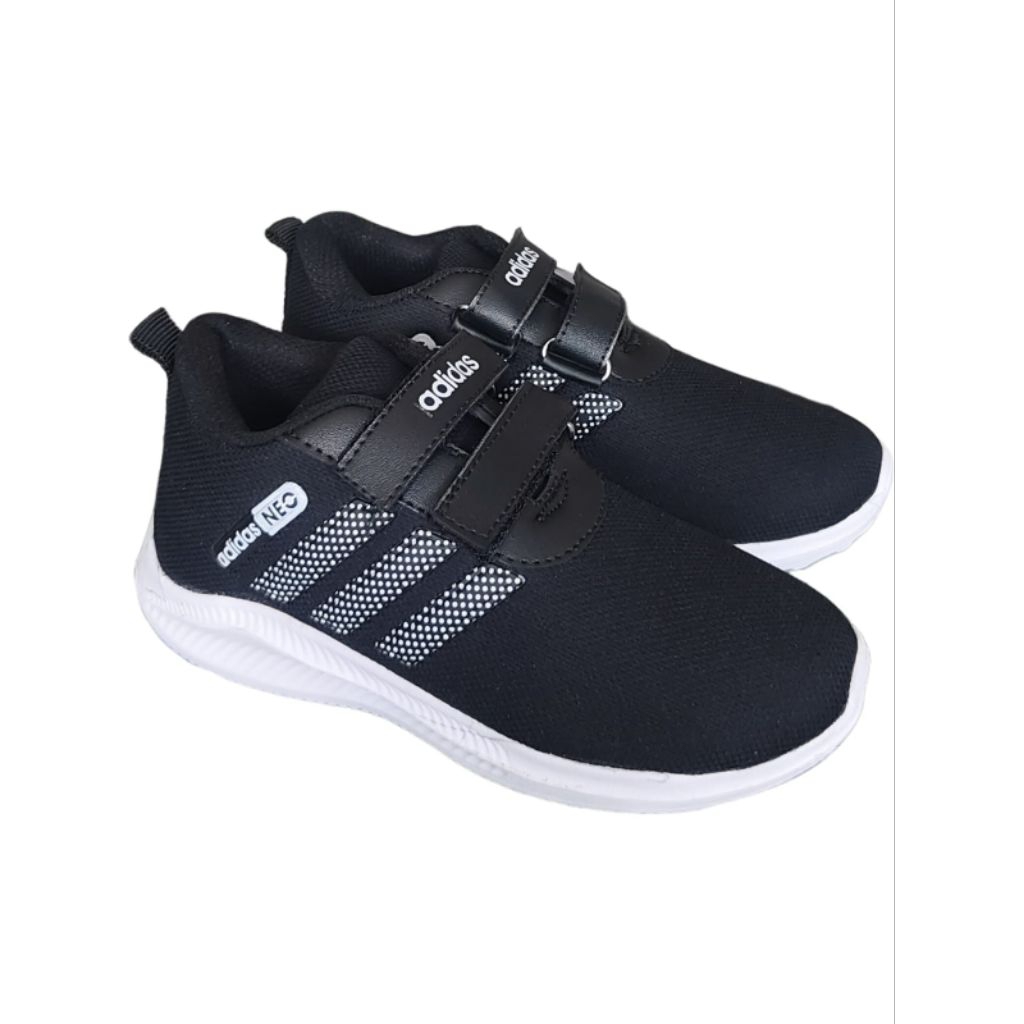 sepatu sekolah anak, sepatu hitam sekolah TK, sepatu sekolah SD, sepatu sekolah hitam putih
