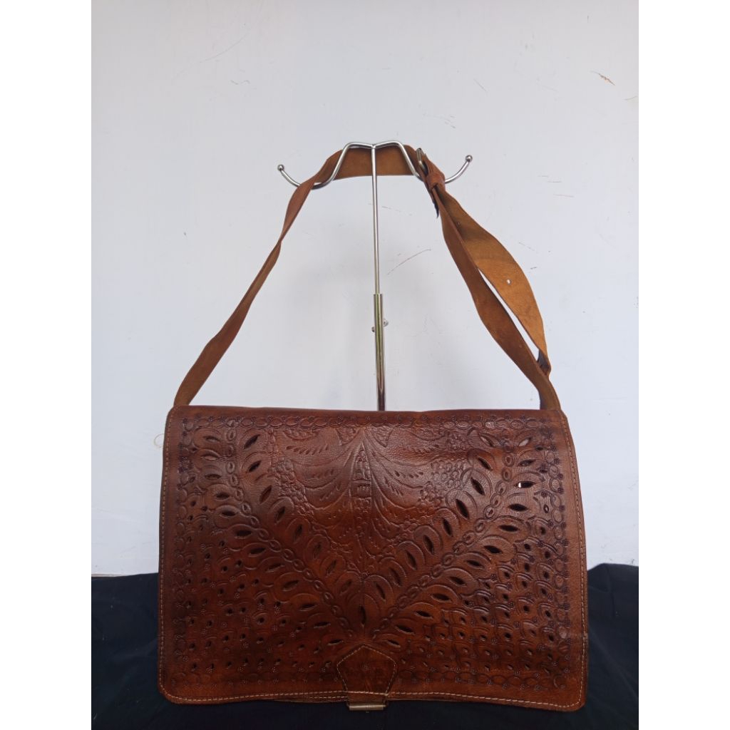 Tas Kerja Kulit Asli Second