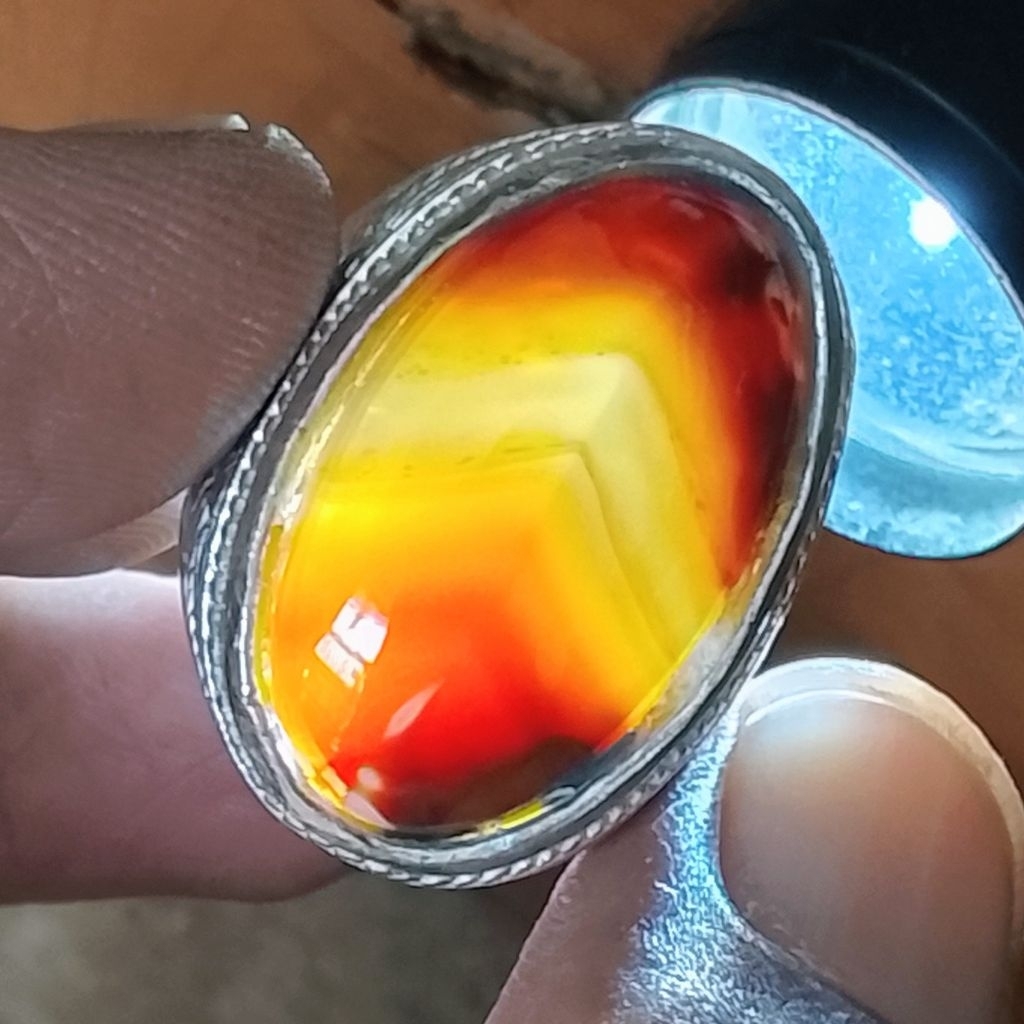 NATURAL BATU AKIK UNIK ANTIK YAMAN JUNDER ASLI ALAM