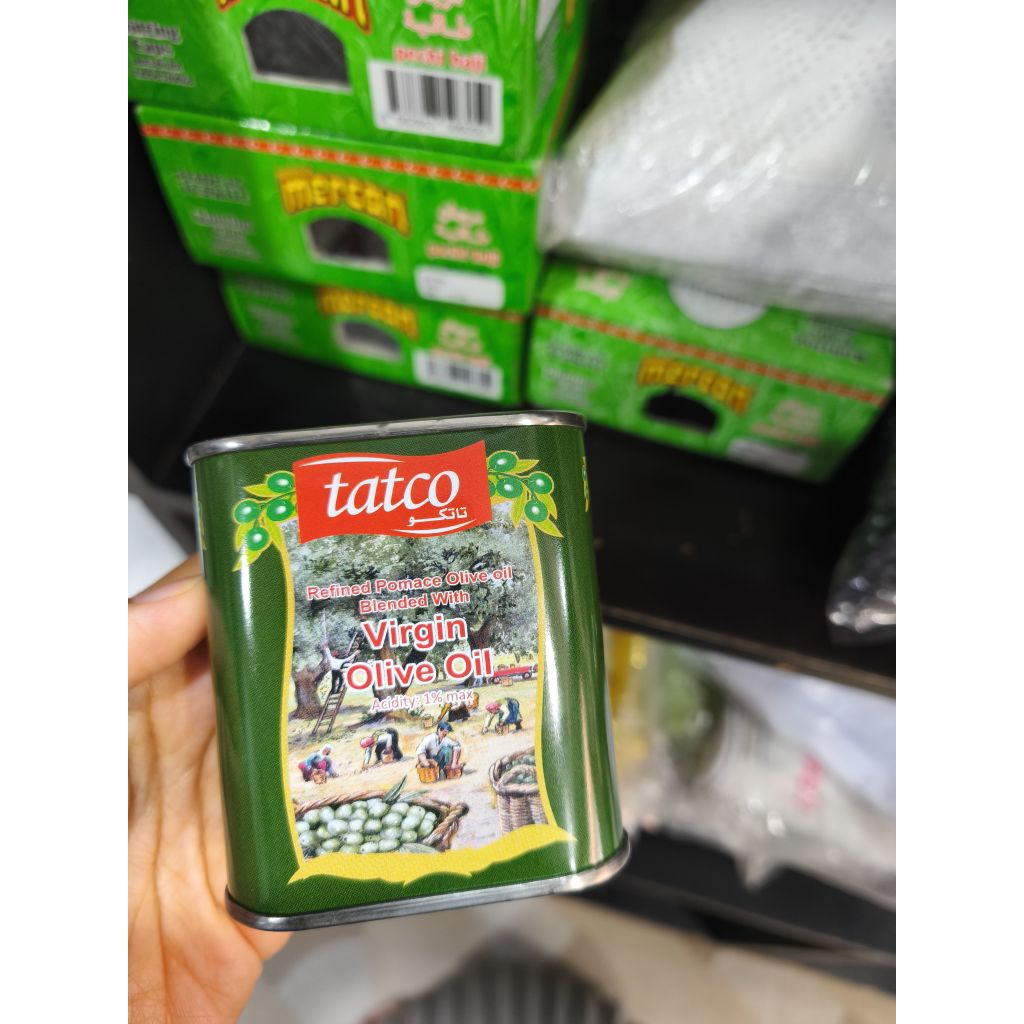Minyak Zaitun Tatco Kaleng Ori Arab
