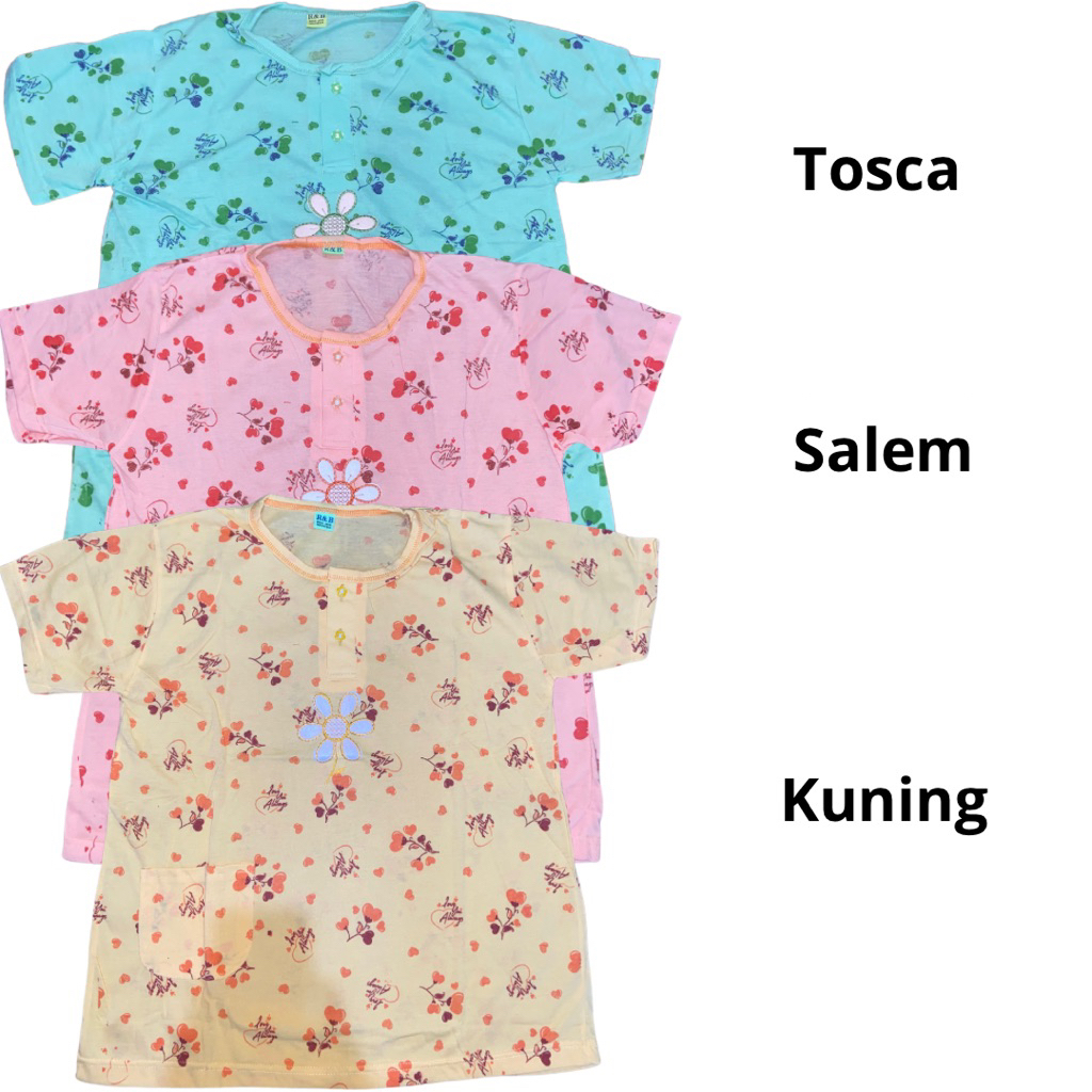 [ PAKET RESELLER MURAH] SETELAN BAJU TIDUR PANJANG- PENDEK DEWASA MOTIF BUNGA