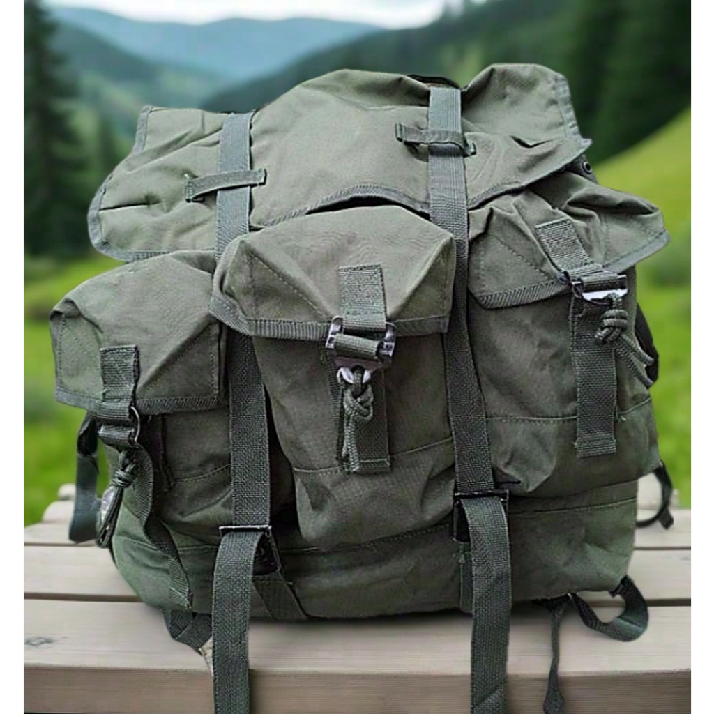 Ransel punggung Besar tni /  ransel korea hijau tni