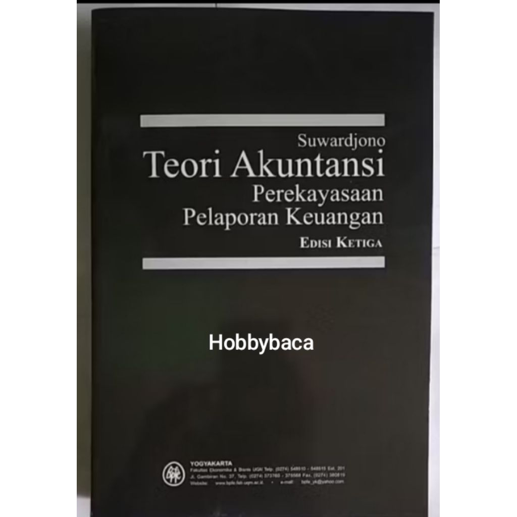 BUKU TEORI AKUNTANSI - SUWARDJONO