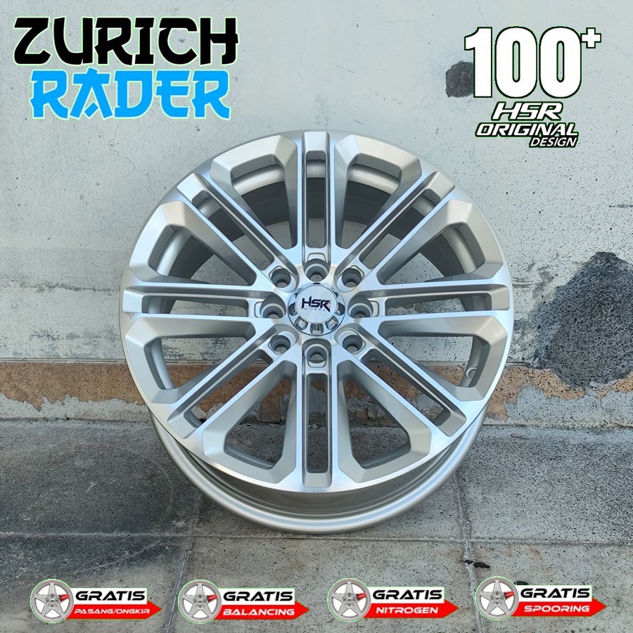 Velg Mobil Hsr Ring 16 Alkani Pcd 4x100 4x114,3 Untuk Vios Swift Corolla Xenia Evalia Panther