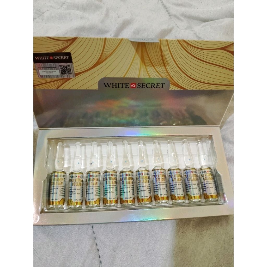 white secret  ultra vitamin c kolagen (tanpa box) white secret
