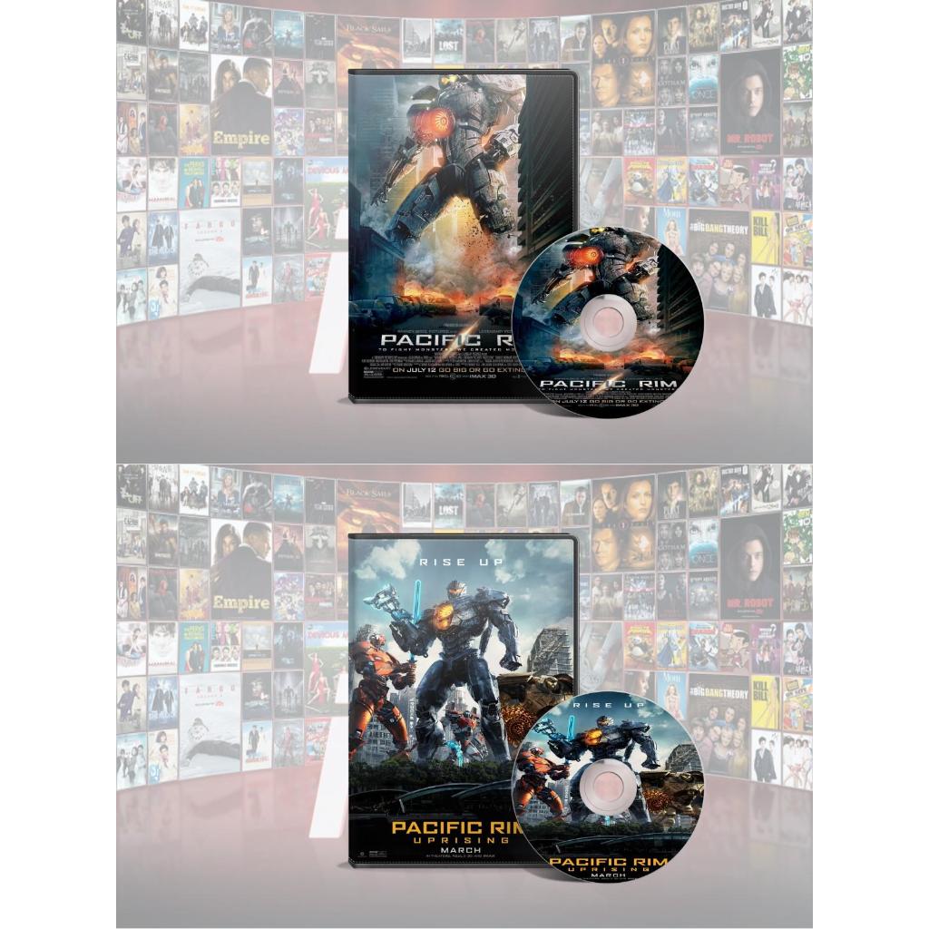 DVD Pacific Rim (2013) + DVD Pacific Rim Uprising (2018)