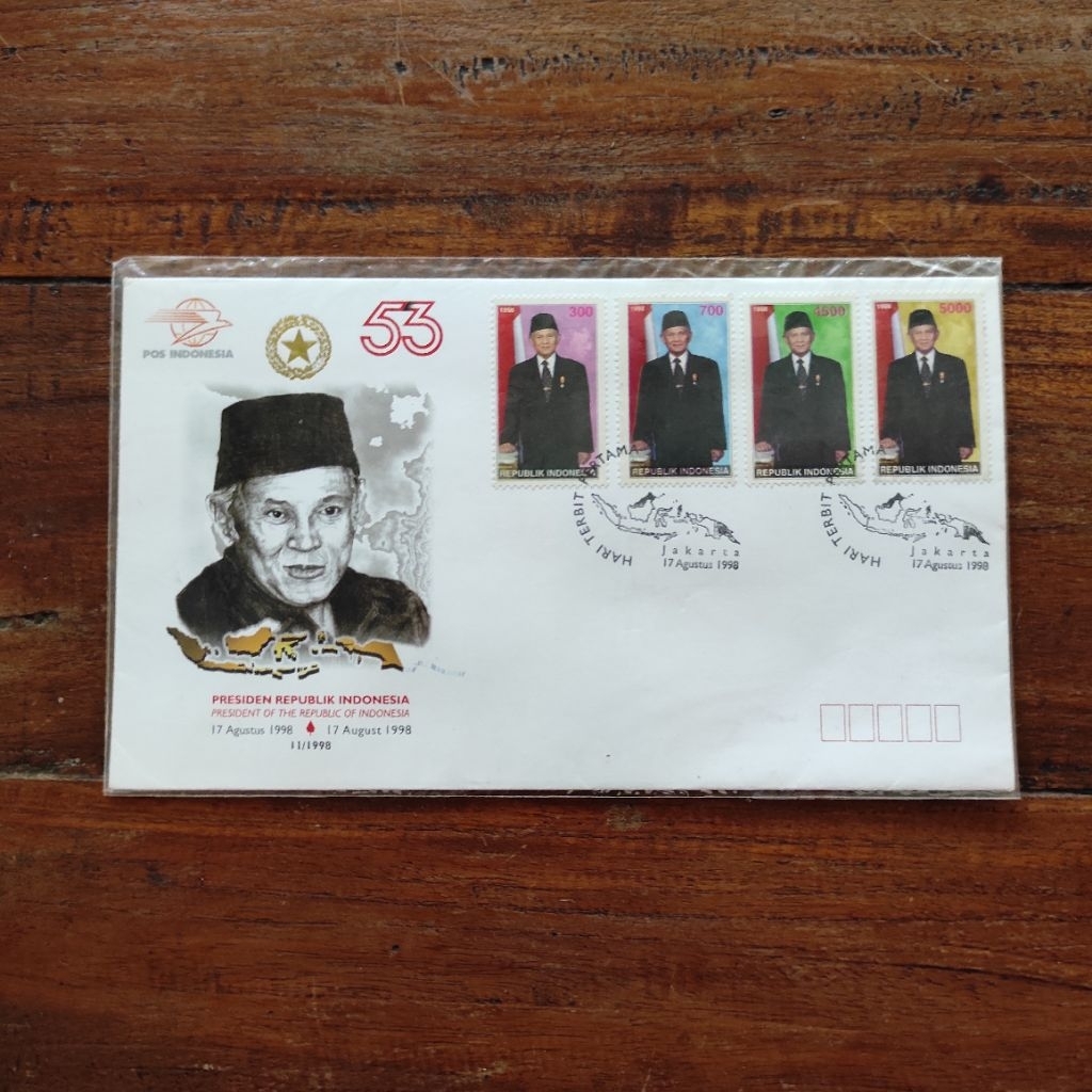 sampul hari pertama (SHP) presiden republik indonesia