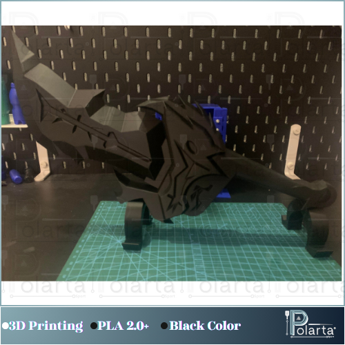3d Printing action figure chaos made by polarta