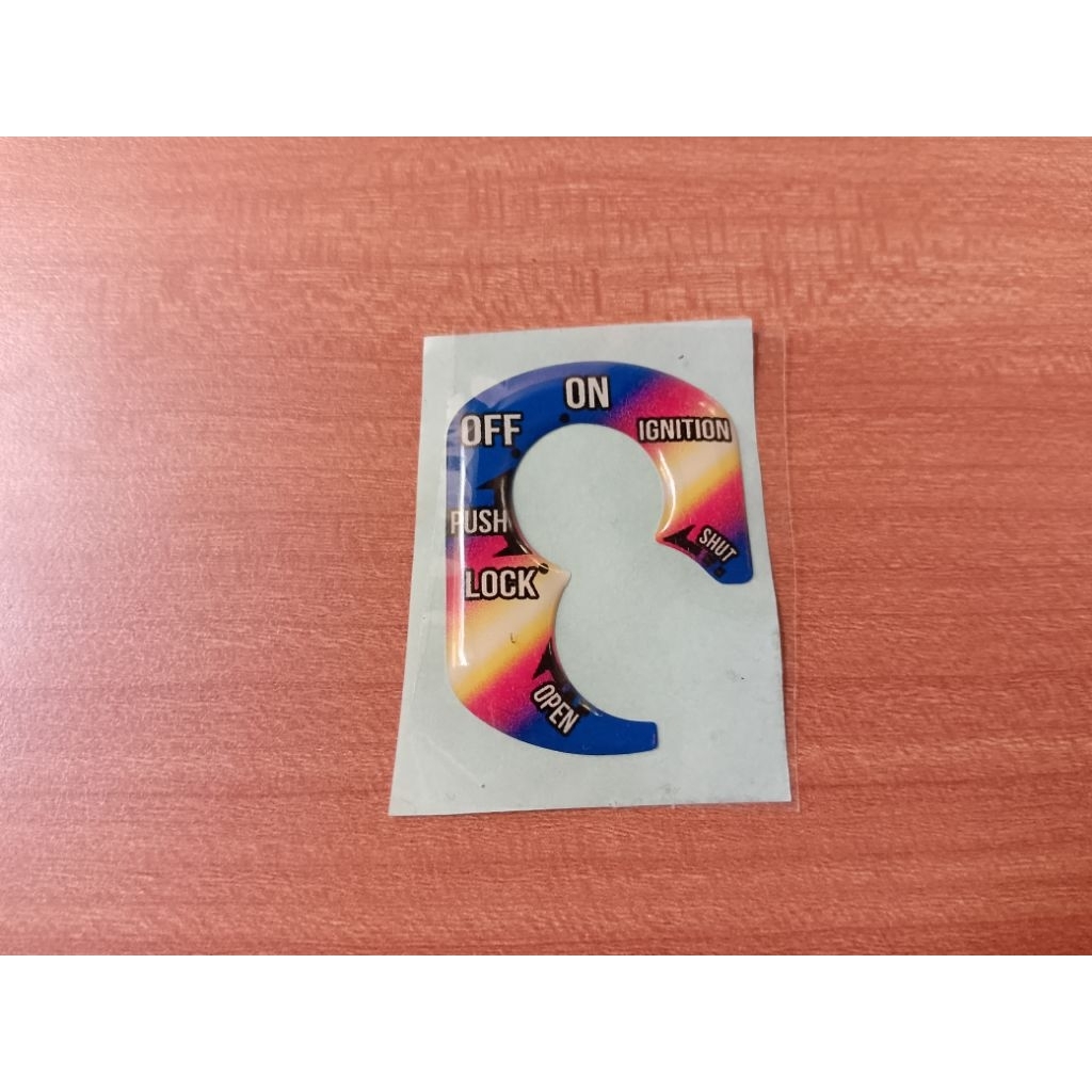 emblem logo tutup kunci kontak Vario 110,125,150, Scoopy....