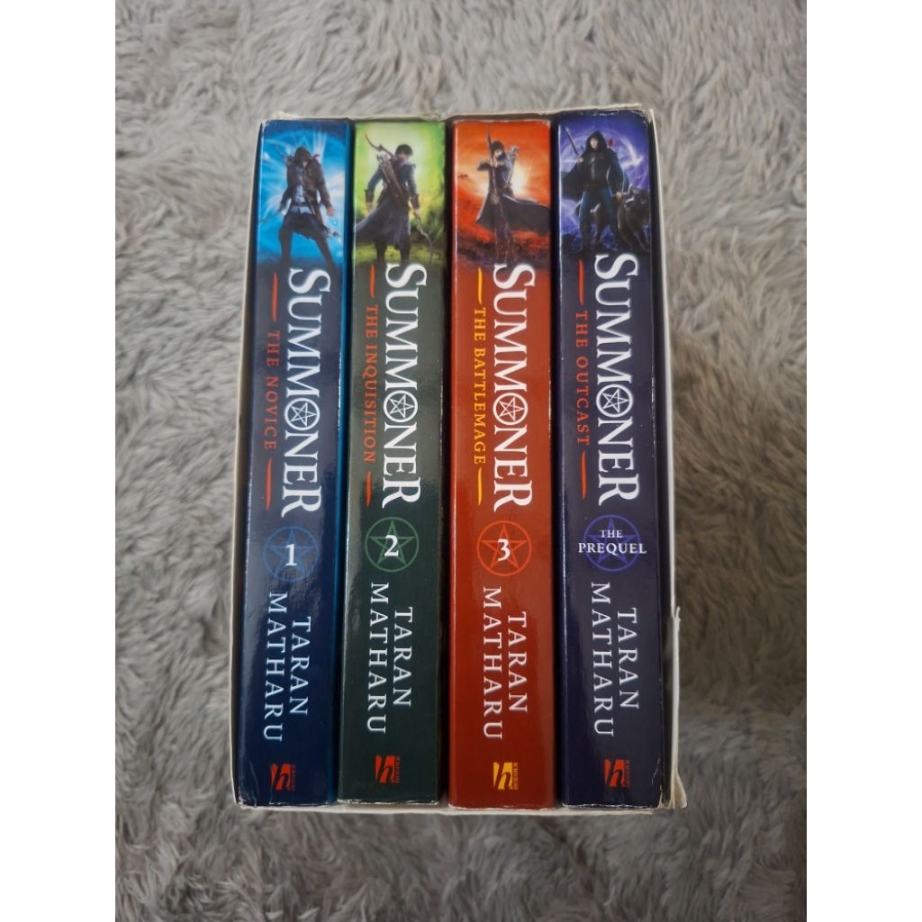 novel lengkap 1 set summoner by taran matharu english edition