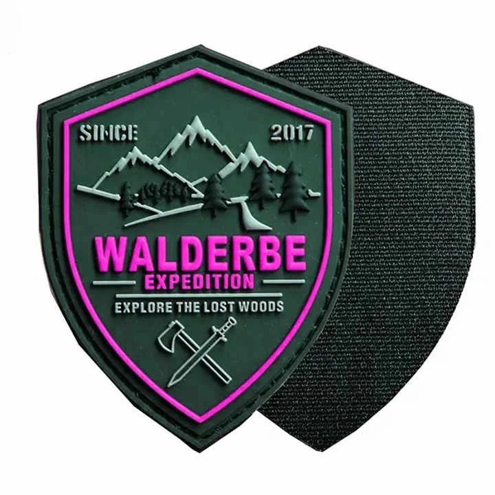 Rubber Patch Custom / Rubber Patch Velcro Rubber Patch Untuk Jaket /Topi/ Perlengkapan Militer Rubbe