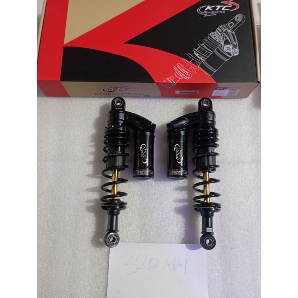 Shock KTC Gufo 320mm Rxking Grand Revo Absolut black hitam original Ktc racing